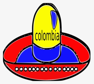 Transparent Maracas And Sombrero Clipart - Cliparts Colombian Hat, HD Png Download, Free Download