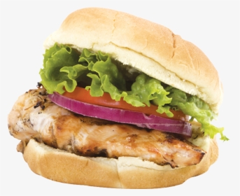 Grilled Chicken Sand - Chicken Sandwich, HD Png Download, Free Download