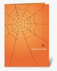 Itsy Bitsy Spider Greeting Card - Spider Web, HD Png Download, Free Download