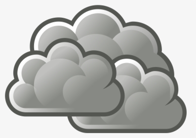 Cloudy Clipart - Rainy Weather Clipart, HD Png Download, Free Download