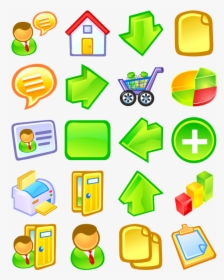 Clip Art Icon Search Engine Pack - Iconos Free Business Png, Transparent Png, Free Download