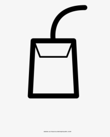 Tea Bag Coloring Page, HD Png Download, Free Download