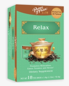 Relax Tea, 18 Bags - Prince Of Peace Sleeping Tea, HD Png Download, Free Download