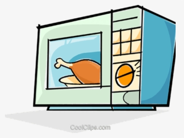 Oven Clipart Transparent - Microwave Oven Cartoon, HD Png Download, Free Download