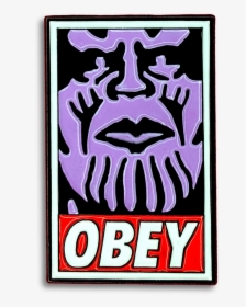 Obey Thanos, HD Png Download, Free Download