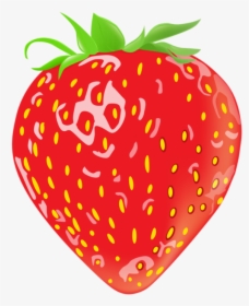 Transparent Frutas Png - Strawberry Clipart Jpg, Png Download, Free Download