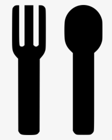 Fork And Spoon - Hand, HD Png Download, Free Download