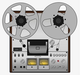 Reel To Reel Tape Recorder - Reel To Reel Tape Recorder Clip Art, HD Png Download, Free Download