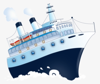 Cruise Ship Clip Art - Ship Png Clipart, Transparent Png, Free Download