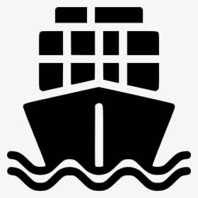 Cargo Svg Free Download - Cargo Ship Icon Png, Transparent Png, Free Download