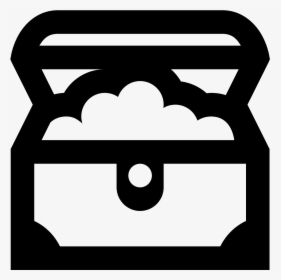 Treasure Chest Icon Clipart , Png Download - Clipart Treasure Box Logo, Transparent Png, Free Download