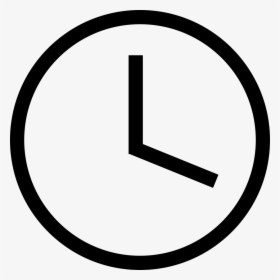 Transparent Time Clock Png - Time Vector Icon Png, Png Download, Free Download