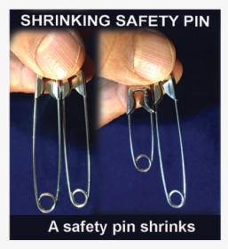 Shrinking Safety Pin - Earrings, HD Png Download, Free Download