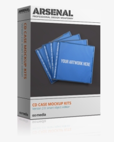 Cd Case Mockup Templates V2 - Office Application Software, HD Png Download, Free Download