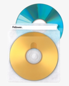 Fellowes Cd Sleeves - Cd Dvd Plastic Sleeves, HD Png Download, Free Download