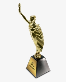 Gold Award Statuette Jpeg / Png - Marcom Awards Platinum Awards, Transparent Png, Free Download