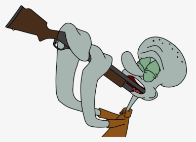 Clip Royalty Free Clarinet Clipart Squidward - Squidward Clarinet Clipart, HD Png Download, Free Download