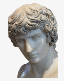 #greek #statue #art #vapowave - Marble Statue Head, HD Png Download, Free Download