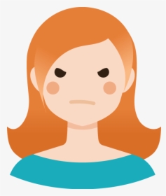 A Young Person Looking Angry, HD Png Download, Free Download