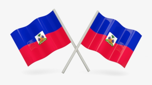 Two Wavy Flags - Haitian Flag Transparent Background, HD Png Download, Free Download