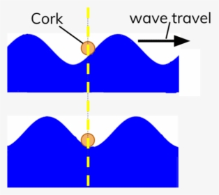 Diagram Showing Transverse Water - Transverse Wave Diagram Invisible Background, HD Png Download, Free Download
