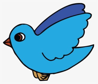Sky Blue Bird Clipart Png - Blue Bird Clipart Png, Transparent Png, Free Download