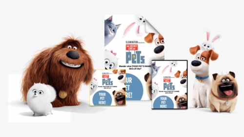 Pets Movie Png - Dogs The Secret Life Of Pets Film, Transparent Png, Free Download