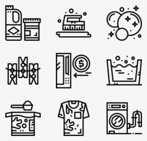 Laundry - Vector Digital Marketing Icon Png, Transparent Png, Free Download