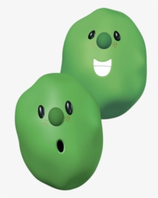 Veggietales Jean Claude & Philippe The French Peas - Peas From Veggie Tales, HD Png Download, Free Download