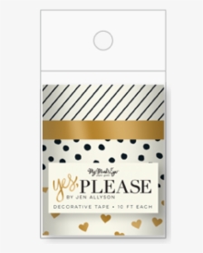 Yes Please - Decorative Tape, HD Png Download, Free Download