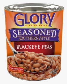 Glory Foods Seasoned Blackeye Peas - Glory Green Beans, HD Png Download, Free Download