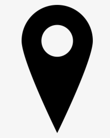 Location - Icon - Vector - Location Black And White Logo, HD Png Download, Free Download