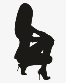 Silhouette Visual Arts Photography - Sexy Girl Silhouette Transparent, HD Png Download, Free Download