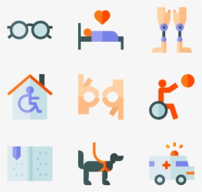 Disabled People Assitance - People With Disabilities Icon, HD Png Download, Free Download