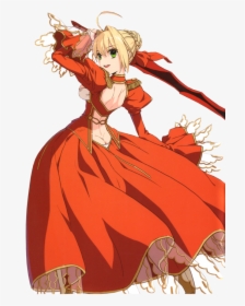 Saber Fate/extra Fate/stay Night Fate/grand Order Type-moon - Saber Fate Extra, HD Png Download, Free Download