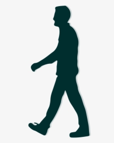 Walking Man Silhouette Free Picture - Walking Man Gif Transparent, HD Png Download, Free Download