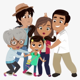 Nina And Her Family - Nina's World Characters, HD Png Download, Free Download