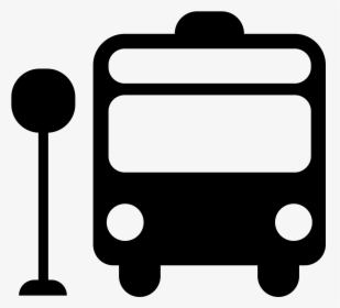 Bus Stop Symbol Icon - Bus Stop Icon Png, Transparent Png, Free Download