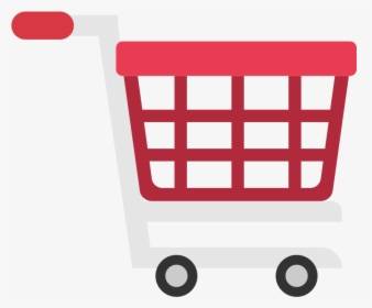 Shopping Cart Flat Icon Vector - Shopping Cart Png Vector, Transparent Png, Free Download
