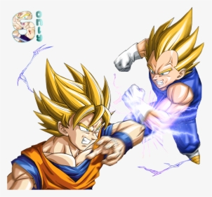 Transparent Goku And Vegeta Png - Goku Vs Vegeta Png, Png Download, Free Download