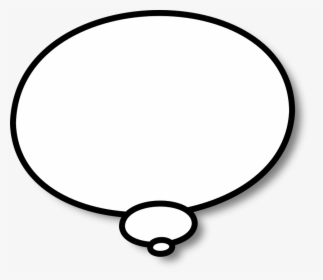 Think, Thinking, Speech Bubble, Speech Balloon, Balloon - Transparent Background Speech Bubble Png, Png Download, Free Download