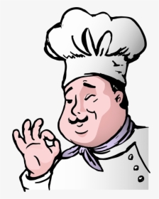 Cartoon, Chef, Chubby, Comic, Cook, Cooking, Fat, Food - Transparent Background Chef Logo Png, Png Download, Free Download