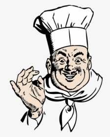 Chef, Cook, Uniform, Profession, Occupation - Italian Chef Kiss Cartoon, HD Png Download, Free Download
