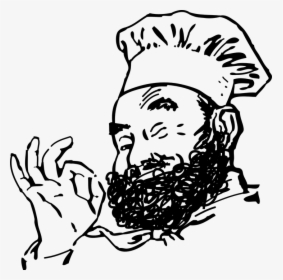 Chef With A Beard, HD Png Download, Free Download