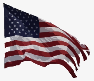 Usa Flag Png Real- - Us Flag Waving Png, Transparent Png, Free Download