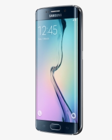 Samsung Galaxy S6 Edge- Black - Galaxy S6 Edge, HD Png Download, Free Download