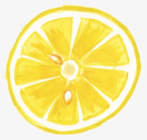 Lemon Download Png Image - Watercolor Lemon Slice Png, Transparent Png, Free Download
