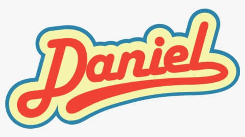 Daniel Retro Name Sign Png - Graphic Design, Transparent Png, Free Download