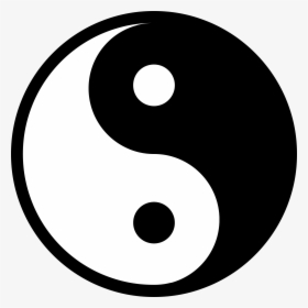 Yin-yang Symbol In Yoga Teachings Of Paramhansa Yogananda - Taoism Symbol Png, Transparent Png, Free Download
