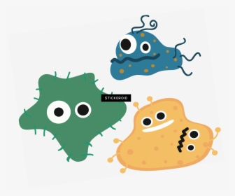 Transparent Bacteria Clipart - Bacteria Gif Transparent Background, HD Png Download, Free Download